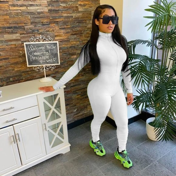 STRETCHY JUMPSUIT - Picture 3 of 4